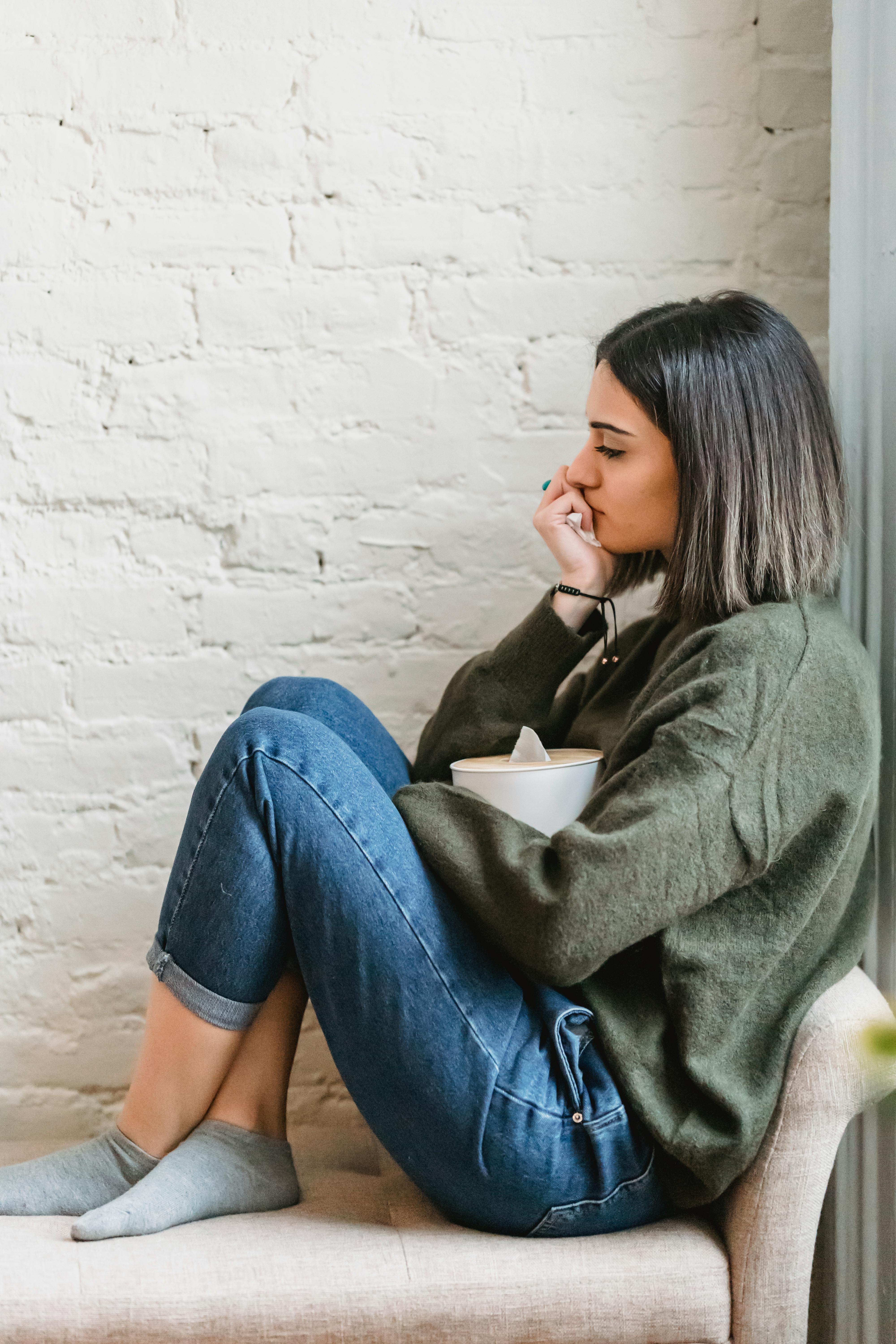 Woman deep in thought | Source: Pexels