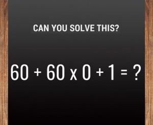 Find Out How Smart You Are – Can You Solve This Math Problem?