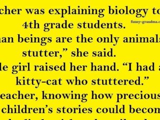 NEW FUNY – The teacher couldn’t believe it when the little girl said this!