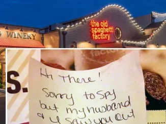 Dad Took Daughter Out For Dinner, Strangers’ Note Stops Everything