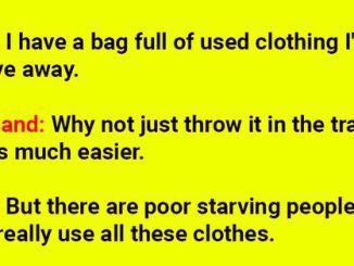 A Bag of Used Clothing Can Make a Difference