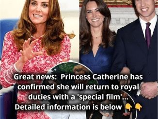 Princess Catherine confirms she is returning to royal duties with a ‘special film’