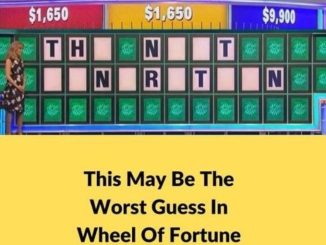 It was impossible to not guess the correct answer! This is perhaps the worst guess in Wheel of Fortune history!