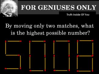 What Is The Maximum Number That Can Be Moved If You Can Only Move Two Matches?