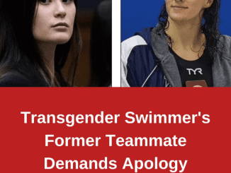 Transgender Swimmer’s Former Teammate Demands Apology