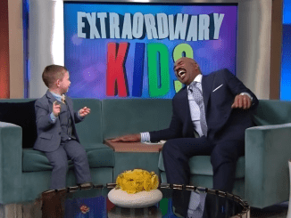 Although the kid has a great talent, Steve Harvey is in giggles because of his humorous personality… Watch the video to find out why…