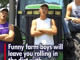 Funny farm boys will leave you rolling in the dirt with laughter