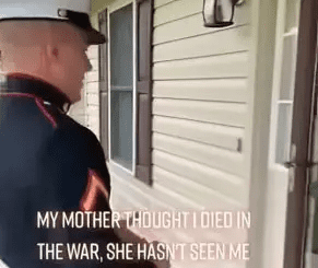 Marine Whose Mother Thought He was Dead Returns Home…