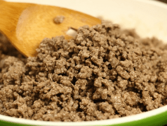 Should You Rinse Ground Beef?