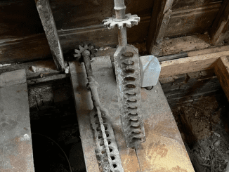 Cast iron rods found under floorboards of home built in 1853. What are they used for?