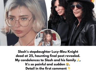 Slash’s stepdaughter Lucy-Bleu Knight dead at 25, haunting final post revealed