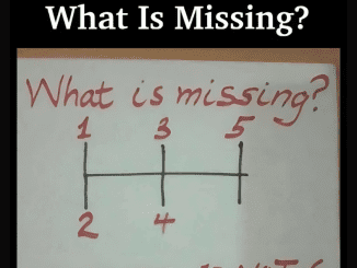 RIDDLE: What Is Missing?