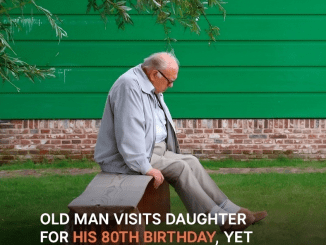 Old Man Goes to Visit Daughter for His 80th Birthday, She Doesn’t Let Him Enter Her House – Story of the Day