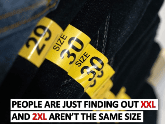 People Shocked After Figuring Out That XXL and 2XL Aren’t The Same Size