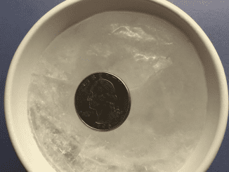 Why you should always put a coin in the freezer before you leave home