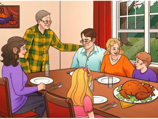 Brain Teaser: Can You Post The Mistake in This Family’s Dining Table Picture in 10 Seconds Or Less?