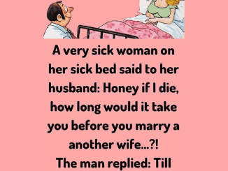 A Very Sick Woman on Her Bed