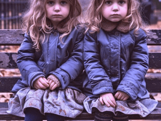 Woman Discovers Shocking Truth after Following Twin Girls Who Sit Alone in Park Every Evening