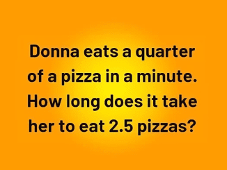 Only twenty percent of adults are able to pass this IQ test.