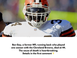 Ben Gay, former Browns running back, dead at 44