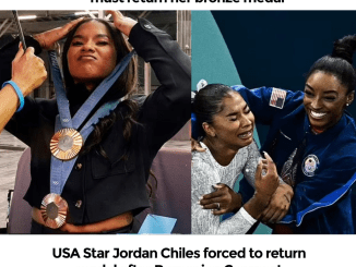 USA Star Jordan Chiles forced to return medal after Romanian Gymnast Ana Barbosu’s successful appeal