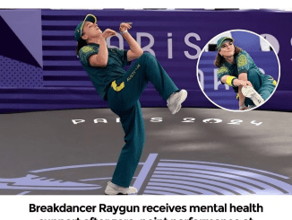 Breakdancer Raygun receives mental health support after zero-point performance at 2024 Olympics