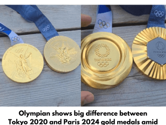 Olympian indicates huge difference between Tokyo 2020 and Paris 2024 gold medals amid quality controversy