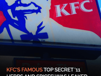 KFC’s Famous Top Secret ’11 Herbs And Spices’ Leaked To The Public