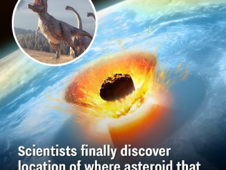 Scientists finally discover location of where asteroid that killed the dinosaurs came from