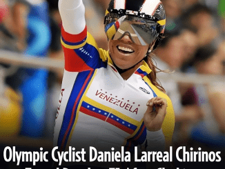 Former Olympic Cyclist Daniela Larreal Chirinos Found Dead After Choking on Food