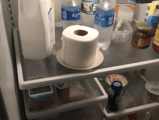 If you find a roll of toilet paper in your fridge, here’s what it means