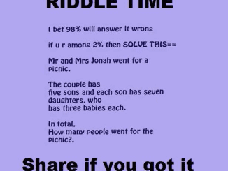 Time for a riddle! Share if you solved it.