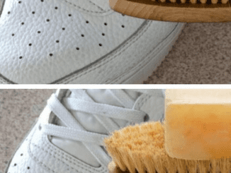 The great trick to make your white shoes look like new again