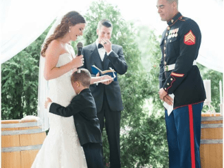 Stepmom Delivers Special Wedding Vows To Four-Year-Old – His Reaction Breaks Our Hearts