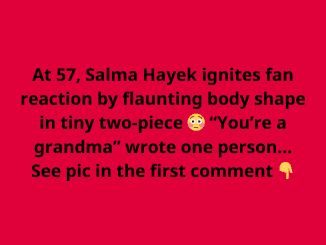 Salma Hayek fires up internet with sizzling bikini shots on yacht, fans say her gray hair is a ‘crown’