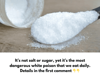 It’s not salt or sugar, yet it’s the most dangerous white ᴘᴏɪsᴏɴ that we eat daily