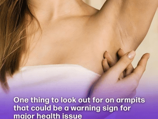 One thing to look out for on armpits that could be a warning sign for major health issue