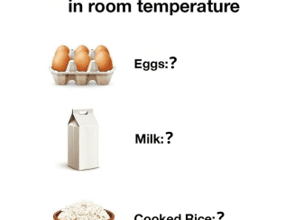 20 popular foods and how long they last sitting in room temperature