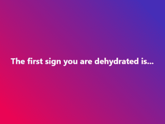 10 signs you are dehydrated and what to do