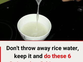 Don’t throw away rice water, keep it and do these 6 “miraculous” things, save millions every year