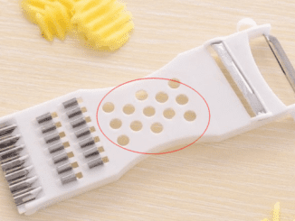 What is the round hole on the vegetable peeler used for? The question makes netizens helpless, some people who have been housewives for ten years still don’t know the answer!