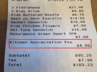 New ‘kitchen fee’ at restaurants infuriates customers