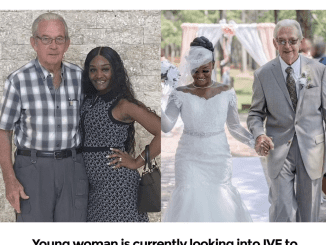 Young woman is currently looking into IVF to have first baby with 85-year-old husband