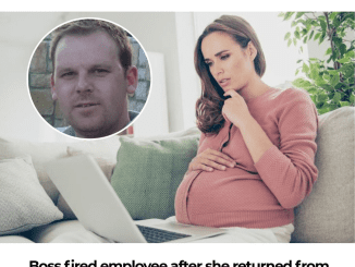 Boss fired employee after she returned from maternity leave pregnant again