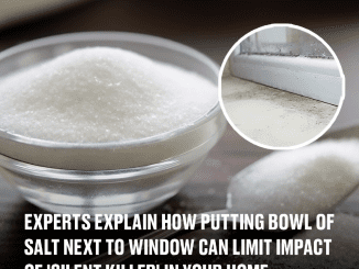 Experts explain how putting bowl of salt next to window can limit impact of ‘silent killer’ in your home