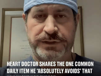 Heart doctor shares the one common daily item he ‘absolutely avoids’ that you might not expect