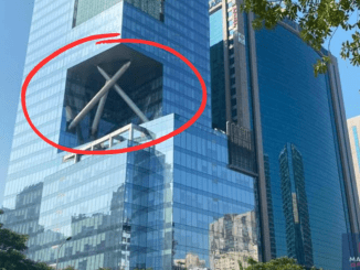 This building not builtcompletely but instead has 3 pillars placed in the empty space – Here’s why?