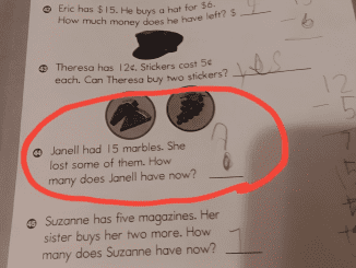 Baffling third grade math problem leaves internet stumped