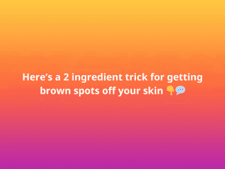 Two-ingredient trick for getting rid of brown spots on your skin