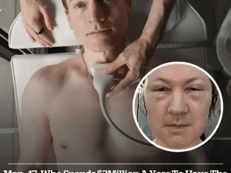 Man, 47, who spends million a year to have the body of an ’18-year-old’ reveals horrifying side-effect of procedure to make him look younger